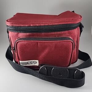 CPC Padded Camera Case Bag Red 10”L x 7.5”H x 6”D